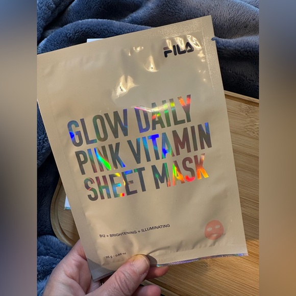 FILA Glow Daily Pink Vitamin Sheet Mask (4 Sheets) - Picture 14 of 15